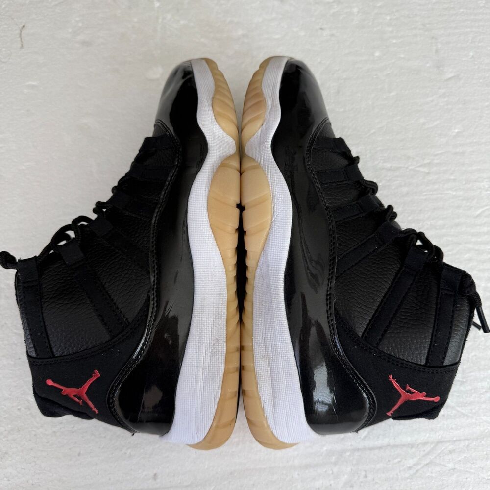 Size 11 Air Jordan 11 Retro 2008 Black Outsole Gum 136046-068 No Box - Picture 3 of 13
